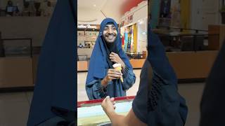 Girl hijab prank 😂🥲 turkish Icecream packages mall Lahore Pakistan