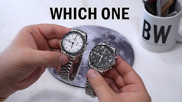 Ultimate Omega Speedmaster Comparison - White vs Black Dial