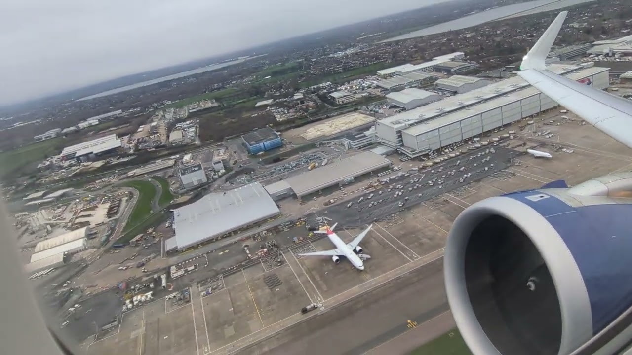 British Airways BA720 LHR-ZRH Takeoff 