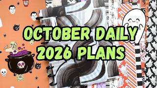 My October Daily 2026 Plans Album Options Ideas