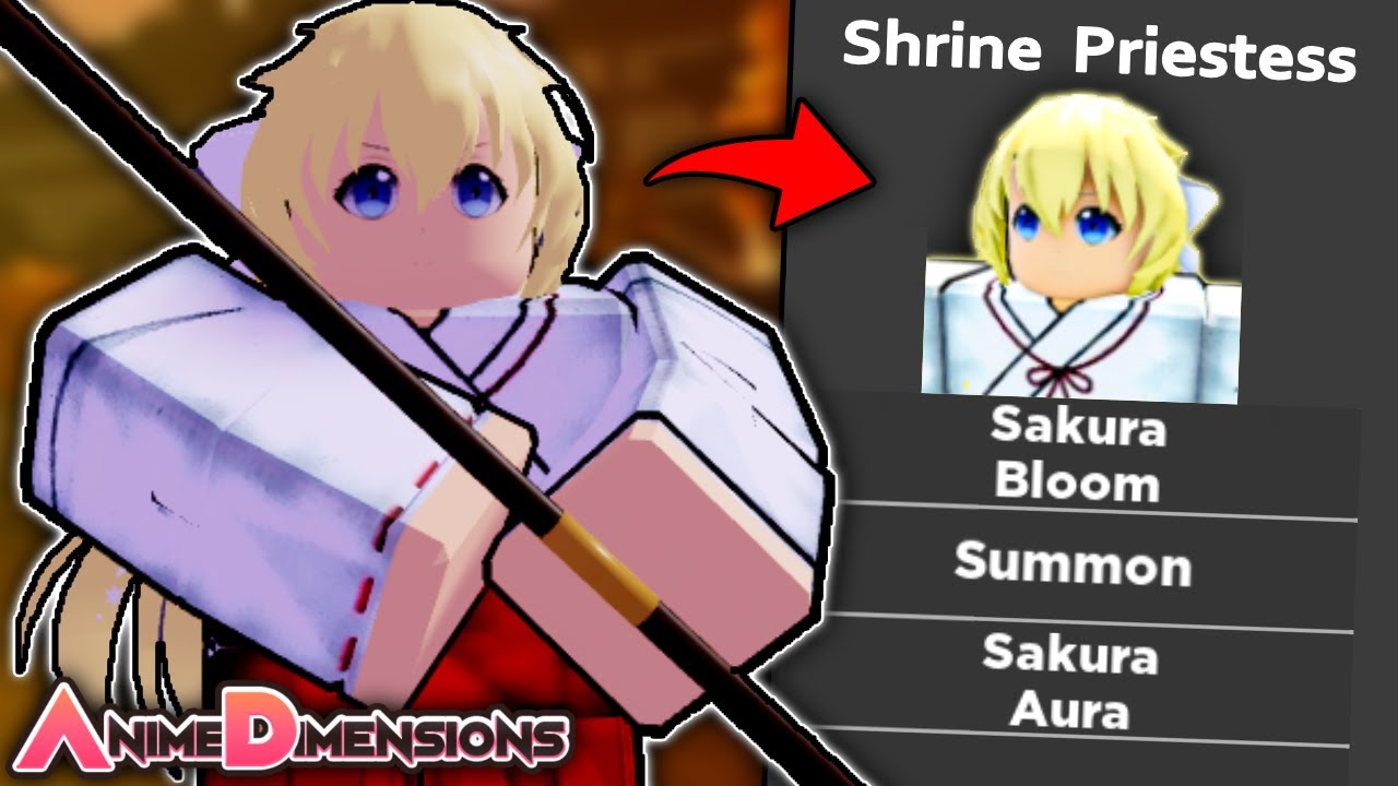Obito... BUT BETTER! - Anime Dimensions' SHRINE PRIESTESS CHARACTER  OVERVIEW! - YouTube
