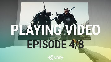 Playing Video In Unity - Playing and Pausing [4/8] Live 2017/7/12