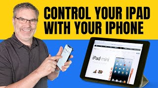 Use your iPhone to control your iPad effortlessly from anywhere in the Room