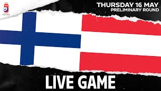 LIVE | Finland vs. Austria | 2024 #IIHFWorlds