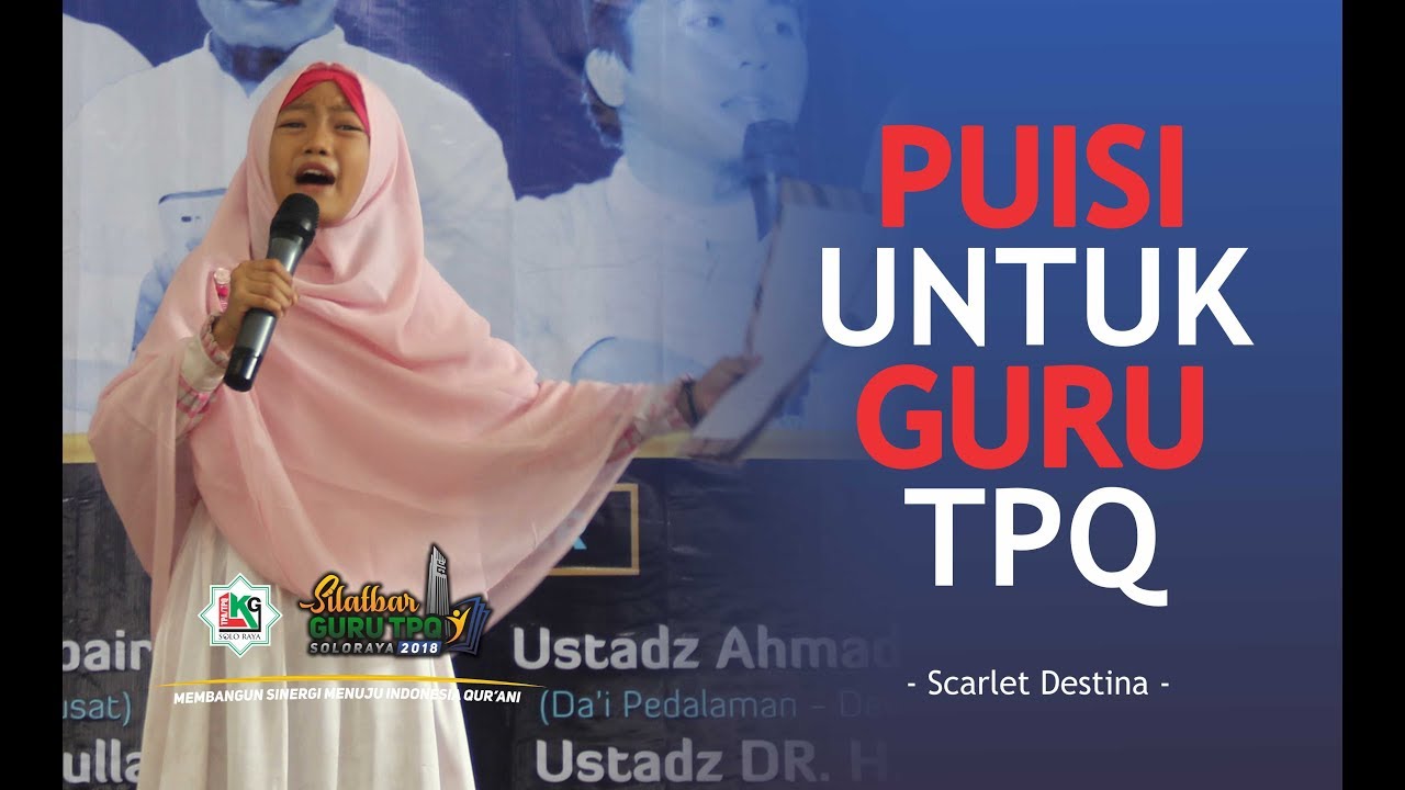 Puisi Untuk Guru TPQ oleh Dek Scarlet