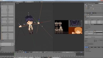 Character Editing - Smile Game Builder & Blender 2.78