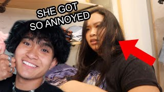 Annoying My Sister For A Day!?! *HILARIOUS*