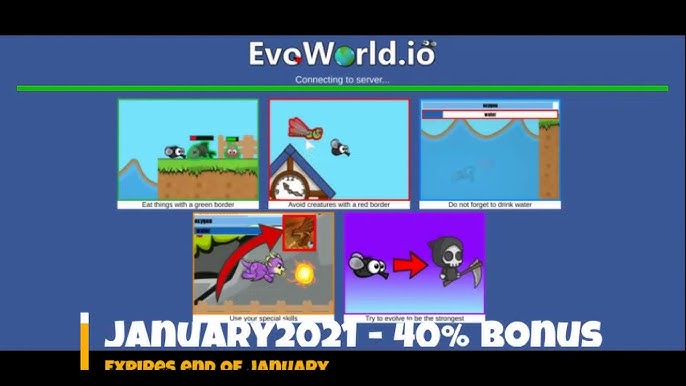 EvoWorld.io - February bonus code 35% 