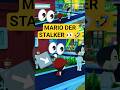 MARIO WIRD ZUM STALKER! 🤣 Tomodachi Life: Wo Träume wahr werden #shorts #nintendo #supermario