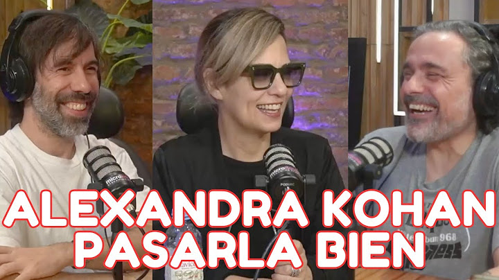 ALEXANDRA KOHAN EN PASARLA BIEN