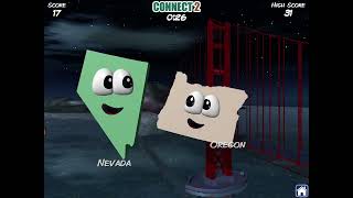 Stack the States 2 #149 “Playing 10 games of Connect 2!”