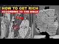 How To Get Rich According To The Bible