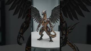 Mechanical Dragon Transformation 🔥#shorts #viral #dragon #transformation #ai #robotics #mech #fyp