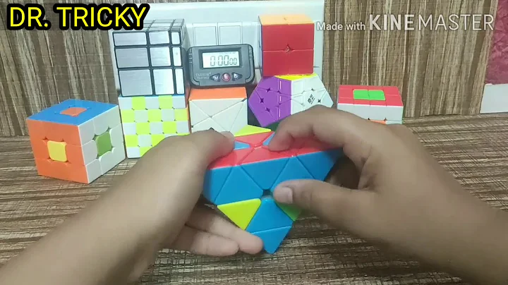 TUTORIAL FOR PYRAMINX CUBE ////EASIEST METHOD ////22SEC