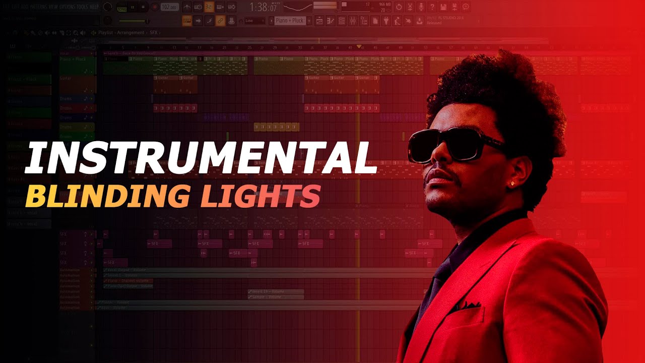 Instrumental FLP Blinding Lights (The Weeknd) theweeknd 