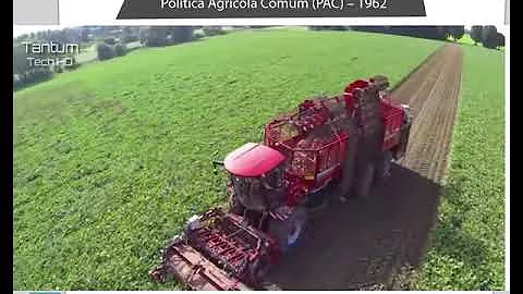 Quais as características da agricultura europeia?