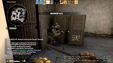 CS GO Dust 2 Cat Flying Boost Glitch