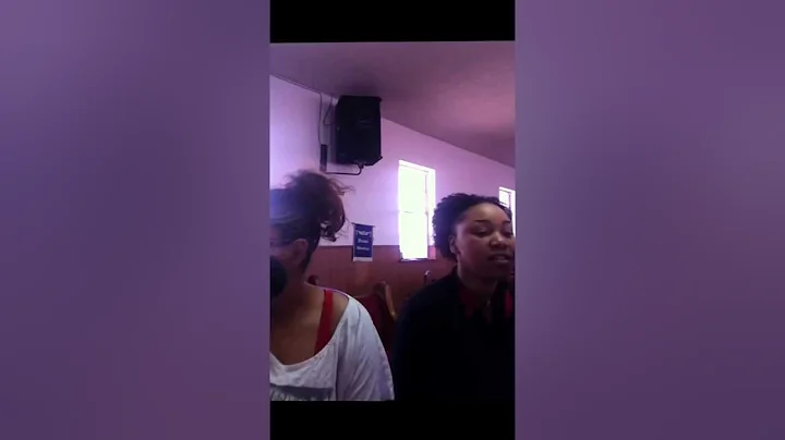 Gospel singing with crystal Wynn
