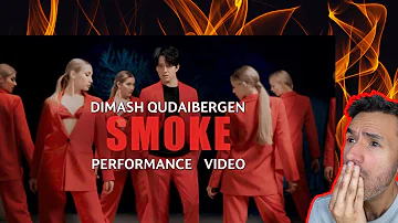 Dimash Qudaibergen - 'SMOKE' (PERFORMANCE VIDEO) REACTION