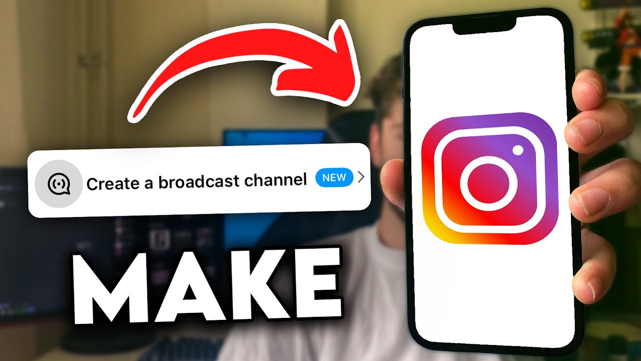 How to Make Broadcast Channel on Instagram (EASY!) - YouTube