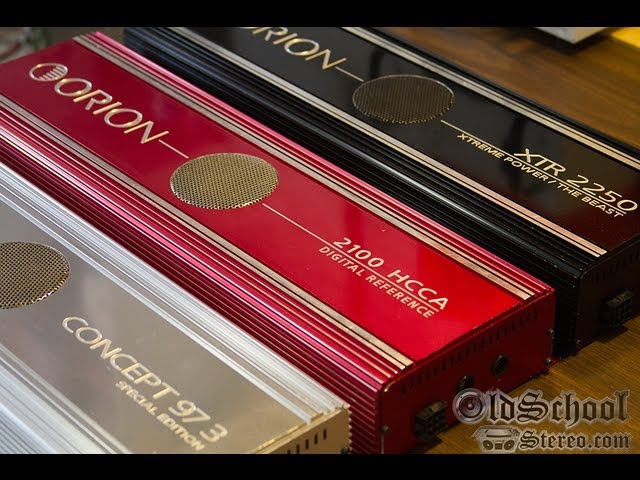 Orion XTR-2250 The Beast Amplifier Test Part 3 Old School - YouTube