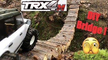 DIY Bridge for the Traxxas TRX4M Rock Crawler RC Truck