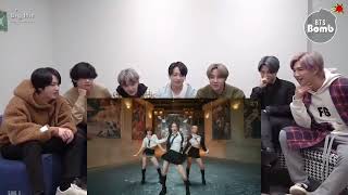 BTS reaction to GOT the beat 'stamp on it' official music video