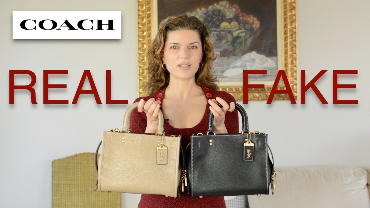 Glamadise - Italian fashion paradise - Real leather handbag Coach - Black -  Coach - Handbags - Leather bags - Glamadise - italian fashion paradise