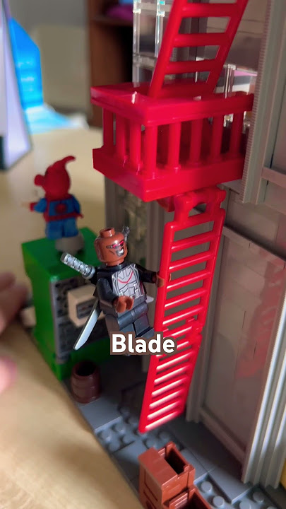 Spider-man Daily Bugle LEGO Part 2 #spiderman #music #song #marvel #shortvideo #venom