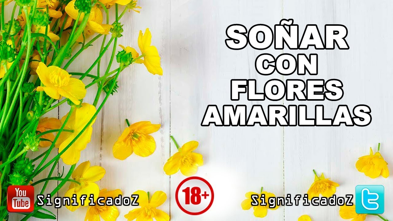 Significado de SOÑAR CON FLORES AMARILLAS 🔞 ¿Que Significa
