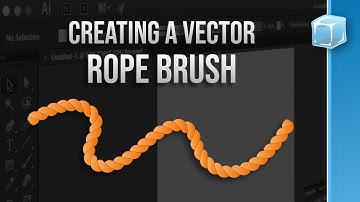 Making a custom dynamic rope brush in Adobe Illustrator