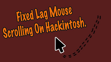 How to Enable Smooth Mouse Scrolling movement on Mackintosh!