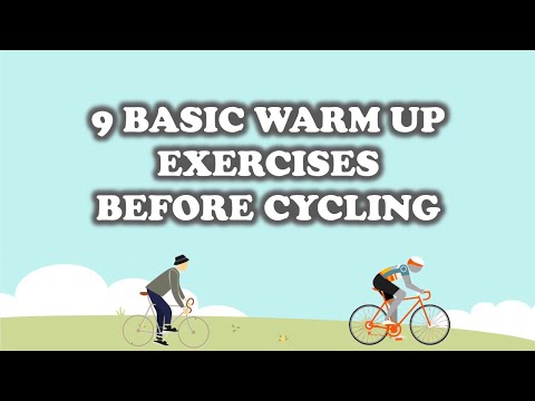 Video: Pagka-post-ride leg stretches para sa mga siklista