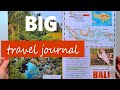 Travel book Flip through || Handmade travel journal
