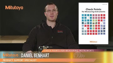 Check Points for Measuring Instruments - Digimatic Outside Micrometer