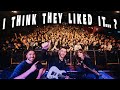 I played pop at a metal show