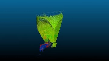 3D scan of silo #Zeb REVO #GeoSLAM #CloudCompare