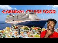RANKING CARNIVAL CRUISE FOOD **My brutally honest thoughts
