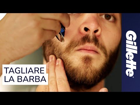 Come Tagliare la Barba e Rifinire i Contorni del Viso | Gillette STYLER | Tutorial