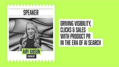Amy Gibson | Driving Visibility, Clicks & Sales with Product PR in the Era of AI Search