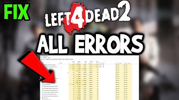 Left 4 Dead 2 – How to Fix All Errors – Complete Tutorial