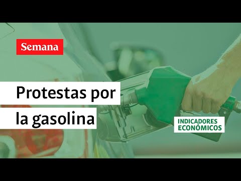 Protestas por aumento del precio de la gasolina en Colombia