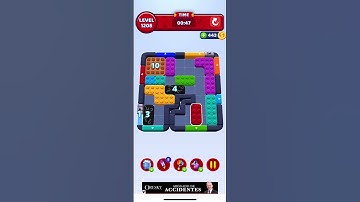 Color block jam 1208 (very hard). #colorblockjam #colorblockjamgame #colorjam #colorjamgame