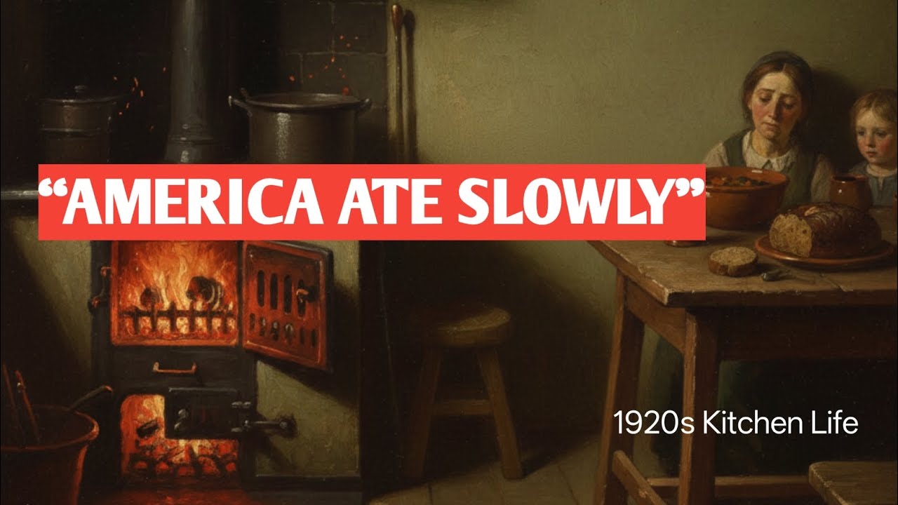 How Americans Cooked 100 Years Ago | Life Inside a 1920s Kitchen