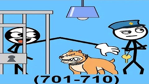 Thief Puzzle: to pass a level (701-710)