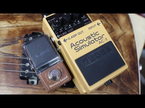 BEST ACOUSTIC SIMULATOR: Boss AC-3 vs Joyo Wooden Sound Comparison