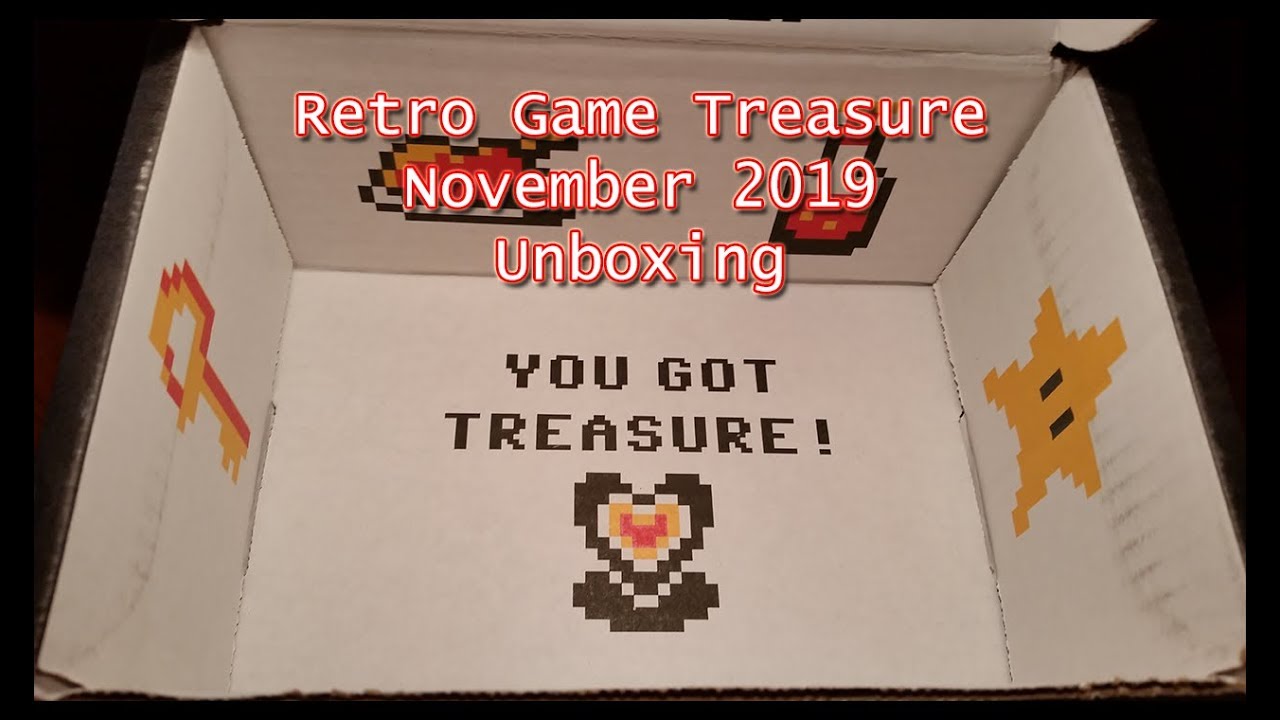 Get treasure. Unboxing the Retro. I am your Treasure Box.