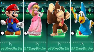 Mario VS Princess Peach VS Donkey Kong VS Kamek 🎶 Who Will Win