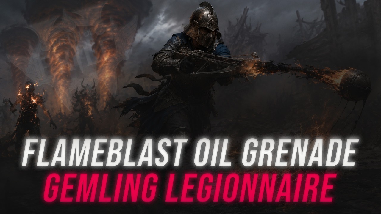 Flameblast/Oil Grenade Gemling Legionnaire Build - PoE 2 0.5 Build Guide