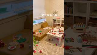 Nightly playroom reset #playroom #playroomorganization #cleaningmotivation